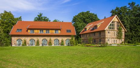 Biohotel mit Speicher und Scheune